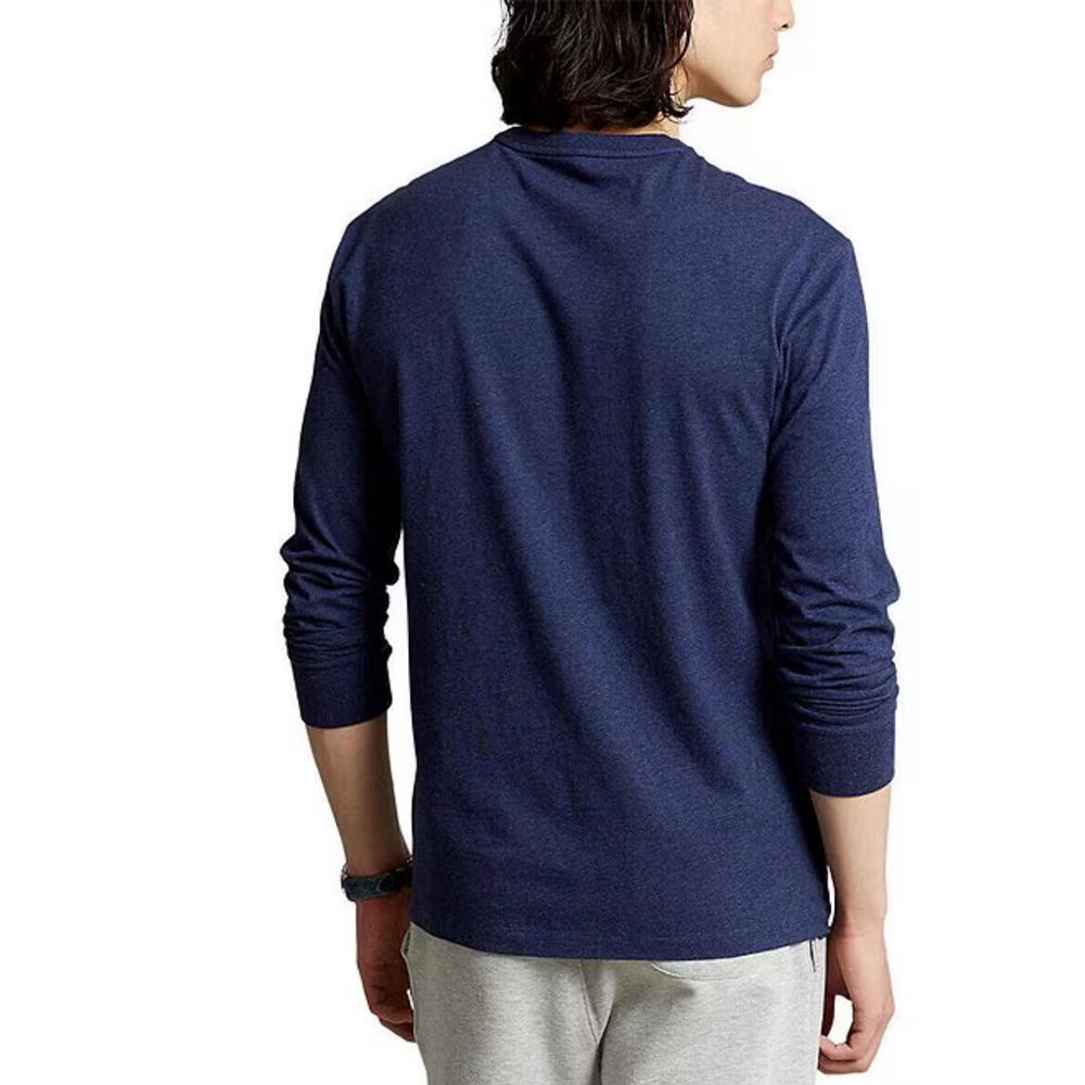 Polo‎ Ralph Lauren Classic Fit Stretchy Soft Navy Long Sleeve T-Shirt size XL - Picture 3 of 6